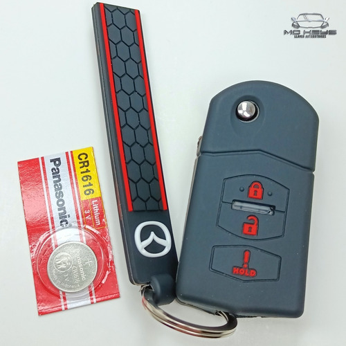 Silicon Funda Llave Mazda 2 5 6 Cx7 Cx9 Rx8  3b Correa Foto 2