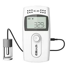 Data Logger Con Sensor Temperatura De Botella Glicol Rc-4g