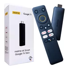 Realme 4k Smart Google Tv Stick Controle De Voz Original