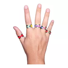 Anillos De Alpaca Y Aguayo Regulables X50u