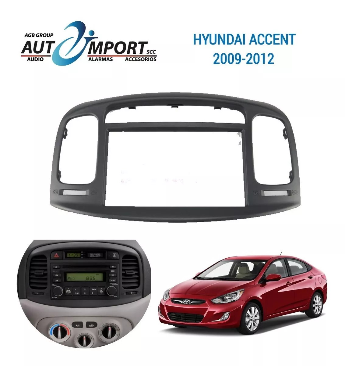 Adaptador De Radio Hyundai Accent 09-12 