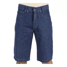 Bermuda Jeans Tradicional Direto Da Fábrica