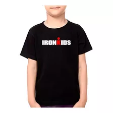 Camiseta Blusa Infantil Ironman Ironkids Atletismo Triathlon