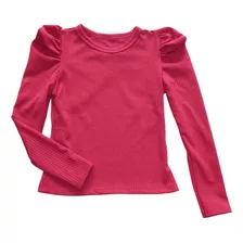 Blusinha Infantil Manga Longa Blogueirinha Fashionista