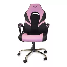 Silla Gamer Naceb Na-0935rs Titan Rosa Metalica Reforzada