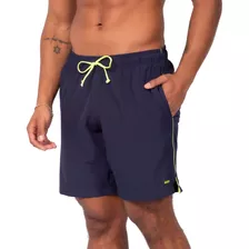 Bermuda Masculina Plus Size Shorts Elástico Tactel Elastano