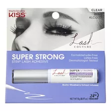 Pegamento Pestañas Postizas Kiss Super Strong Transparente 5g