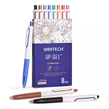 Bolígrafos De Tinta De Gel Retráctilesbolígrafo Multicolor D