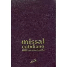 Missal Cotidiano Da Assembleia Cristã - Zíper