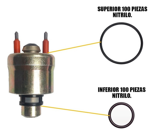 Liga Oring Inyector Gm Chevrolet Tbi 100 Juegos Foto 2