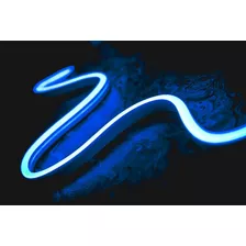 Manguera Tira Luces Neon Led Flexible 5 Mts Colores Ip65 Color De La Luz Azul