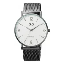 Relógio Q&q By Citizen Masculino Analógico Prateado C212j212 Cor Da Correia Preto Cor Do Bisel Preto Cor Do Fundo Branco