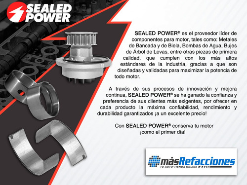 Jgo Arandelas Cigeal Std Prowler 01 Al 02 Sealed Power Foto 3