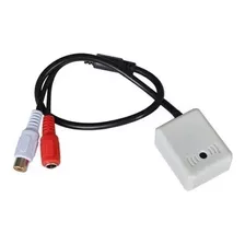 Microfone Amplificado Audio Para Câmera De Cftv Dvr 58932