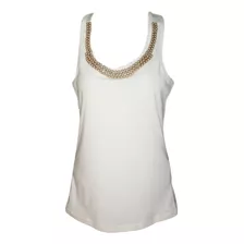 $ Blusa Top Tank Who Fashion Decorado Cuello Tirante Regalo.