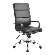 Sillon Oficina Eames Aluminum Soft Pad - Alto Impacto