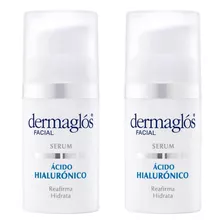 Combo X2 Serum Ah Dermaglós Facial Día/noche 30ml