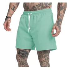 Short Hombre Malla Pileta Playa Suspensor Secado Rápido