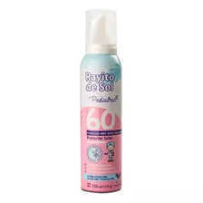 Protector Solar Rayito De Sol Mousse Pediatric Fps 60 150 Ml