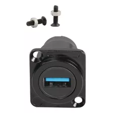 Qianrenon D-type Panel Mount Coupler, Usb3.0 To Type C Fema.