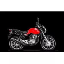 Moto Honda Cg 160 Start Vermelha 2023 2024 0km Com Garantia