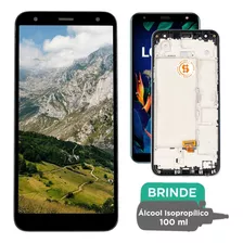 Tela Frontal Display Compatível LG K12 + Com Aro Premium