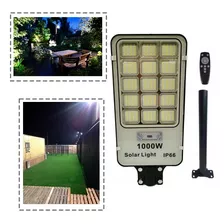 Foco Solar 1000watt Alumbrado Exterior Poste 420led Potencia