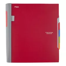 Five Star Advance Cuaderno En Espiral, 5 Temas, Papel A Raya