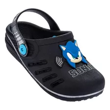 Babuche Papete Sandália Infantil Sonic Original Grendene