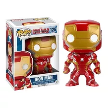 Pop! Funko Iron Man Homem De Ferro #126 | Marvel | Avengers