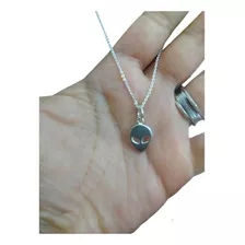 Alien Plata 0.925 Dije Marciano Extraterrestre