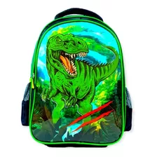 Mochila Escolar Infantil Masculino Dinossauro Tamanho Grande