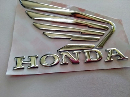 Emblema Honda 3m Motos Pista Honda Universal Sticker 2pzs  Foto 3