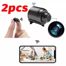 Mini Câmera De Vigilância Night Vision Hd 1080p Wifi 2pcs