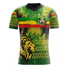 Camiseta Camisa Favela Fut Bob Marley - Personalizada