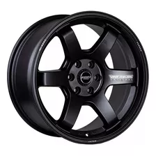 Llantas 18x8.5 6x114.3 Et20 Rays Black 6181 (set 4 Llantas)