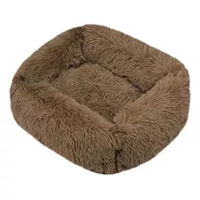 Cama Rectangular De Felpa Para Perro