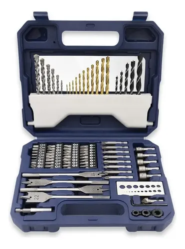 Set Kit Bremen 82 Pz Mechas Puntas Paleta Titanio 7726 Dgm