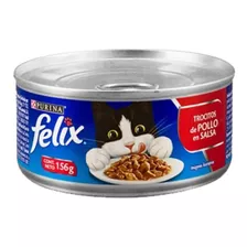 Lata Félix Trocitos Pollo 12 Un.