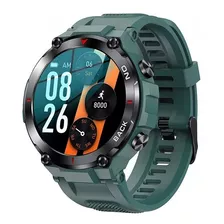 Reloj Inteligente Smartwatch K37 Sport Original Gps Verde
