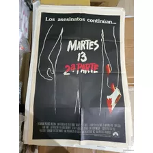 Afiche De Cine Original- Martes 13 2*parte- A 32