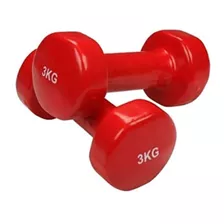  Set Dos Mancuernas De 3 Kg