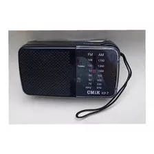 Rádio Portátil De Bolso Mini Am Fm Cmik Icf-7