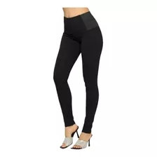 Leggins Mujer Tiro Alto Moda Casual Vestir Mayones Dama 