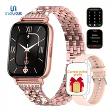 Llamadas Bluetooth Reloj Deportivo Inteligente Mujer