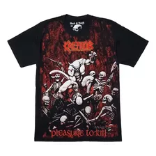 Playera Rock Kreator Pleasure To Kill 