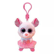 Ty Pelúcia Original Beanie Boos Antialergico Chaveiro Nina