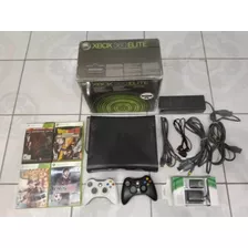 Xbox 360 Fat Elite 120 Gb 2 Controles 4 Juegos, Caja, Extras