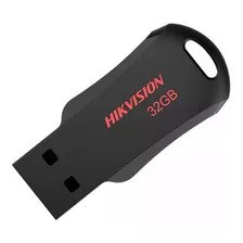 Pendrive Llavero Usb 2.0 32gb Hikvision M210p Negro