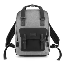 Himawari - Mochila Porta Laptop H1010-6 Gris-negro Color Gris